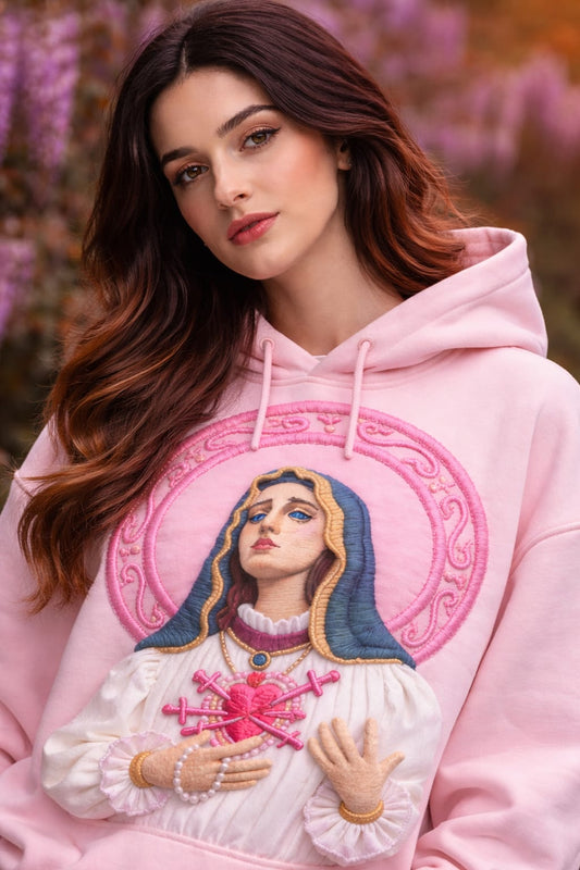 Women's Printed Hoodie - Unique Design - zuazun