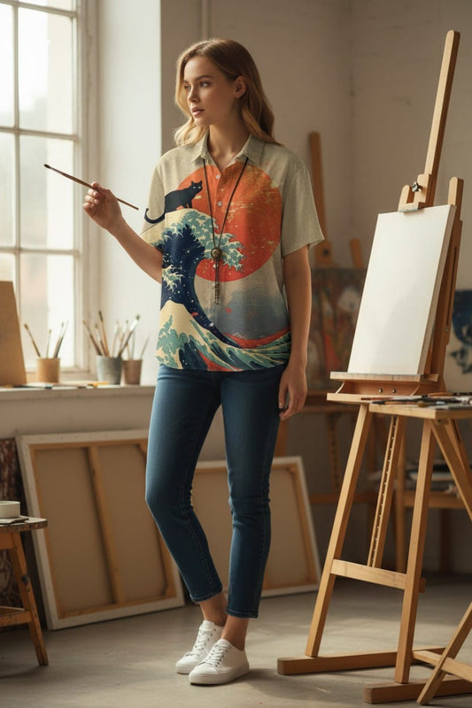 3D Printed Men's Fashion Tee - Short Sleeve - zuazun