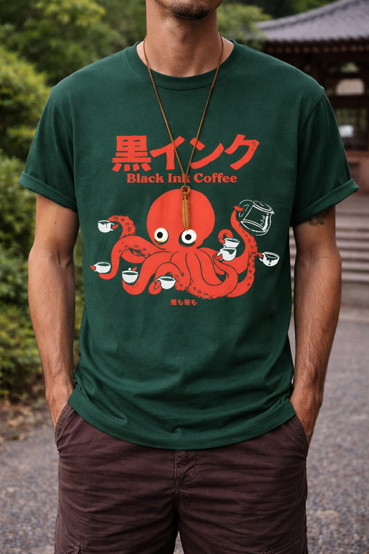 Men's 3D Graphic Tee - Short Sleeve Top - zuazun