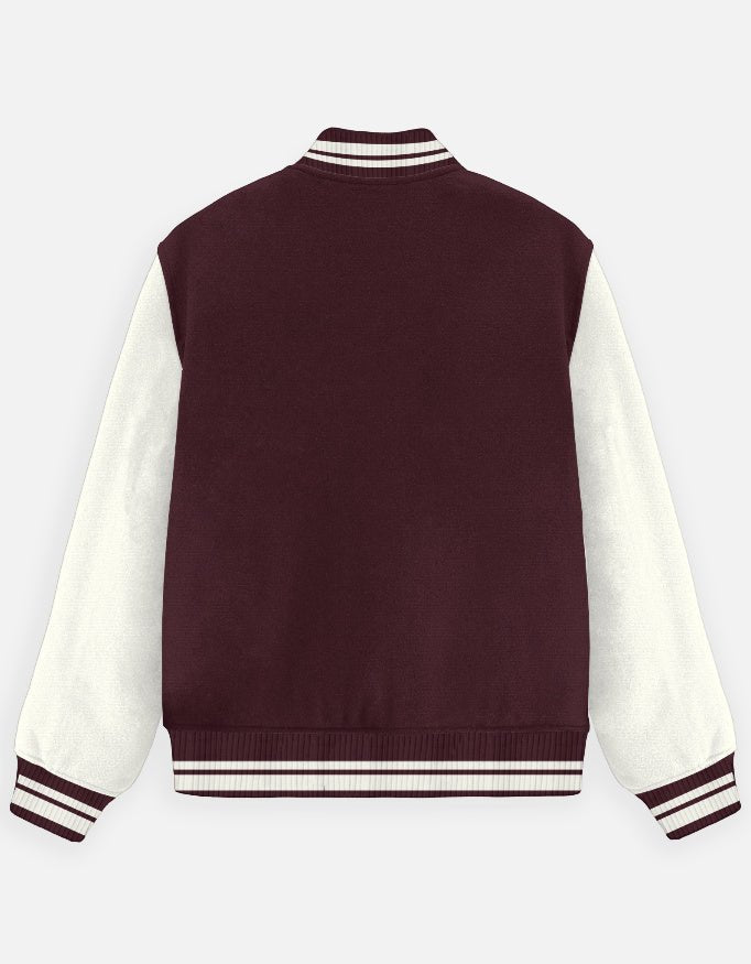 Premium Cotton Varsity Jacket - Comfortable Unisex Outerwear - zuazun