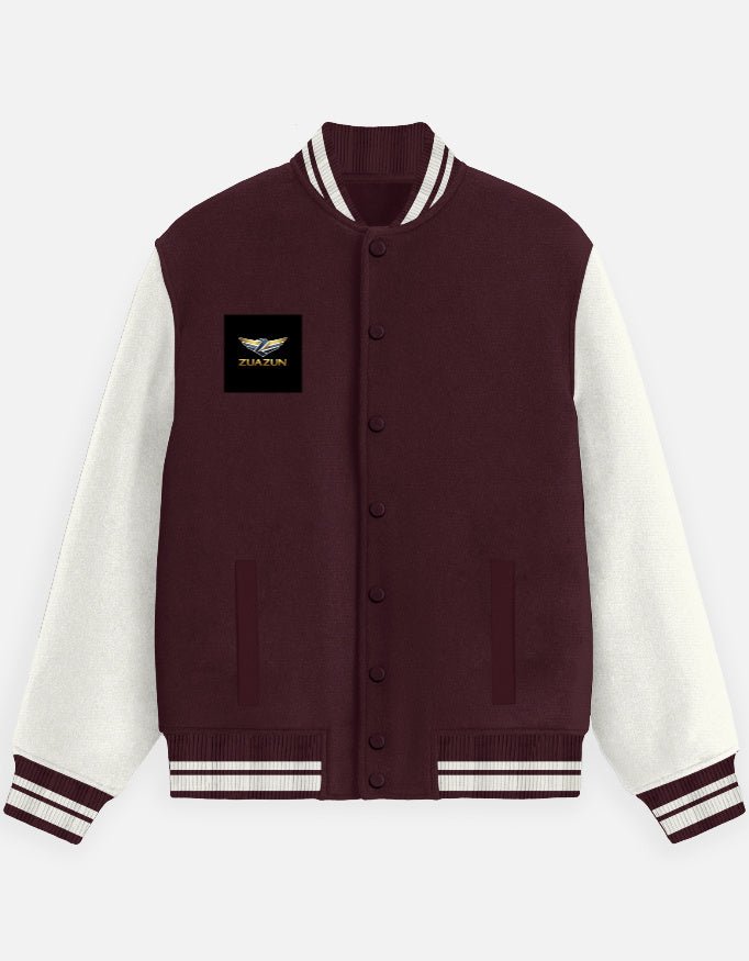 Premium Cotton Varsity Jacket - Comfortable Unisex Outerwear - zuazun