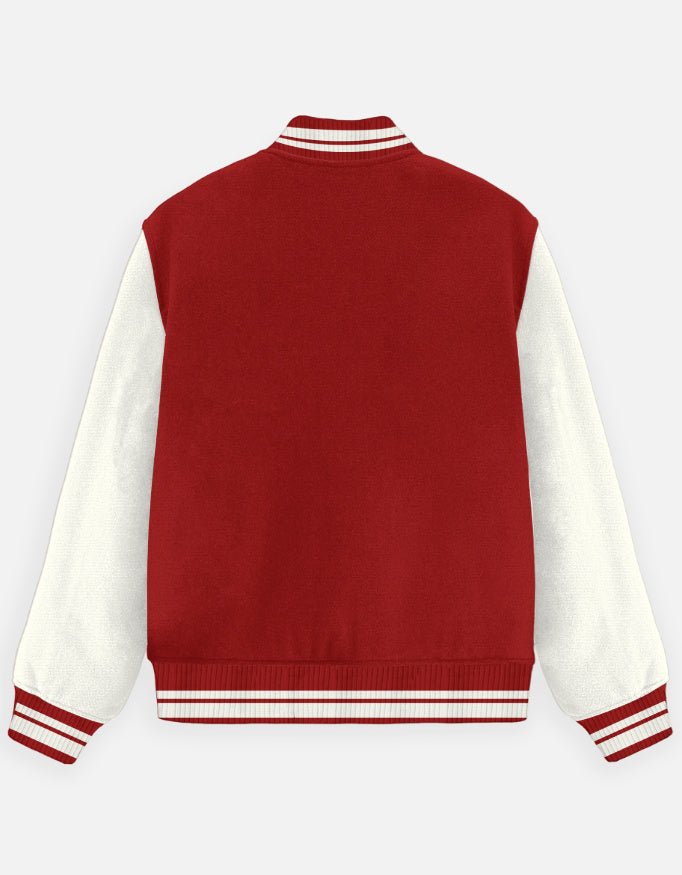 Premium Cotton Varsity Jacket - Comfortable Unisex Outerwear - zuazun