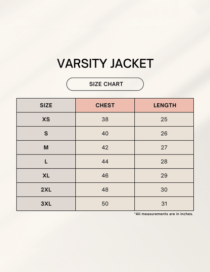 Premium Cotton Varsity Jacket - Comfortable Unisex Outerwear - zuazun