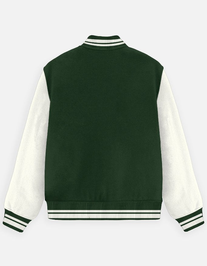 Premium Cotton Varsity Jacket - Comfortable Unisex Outerwear - zuazun